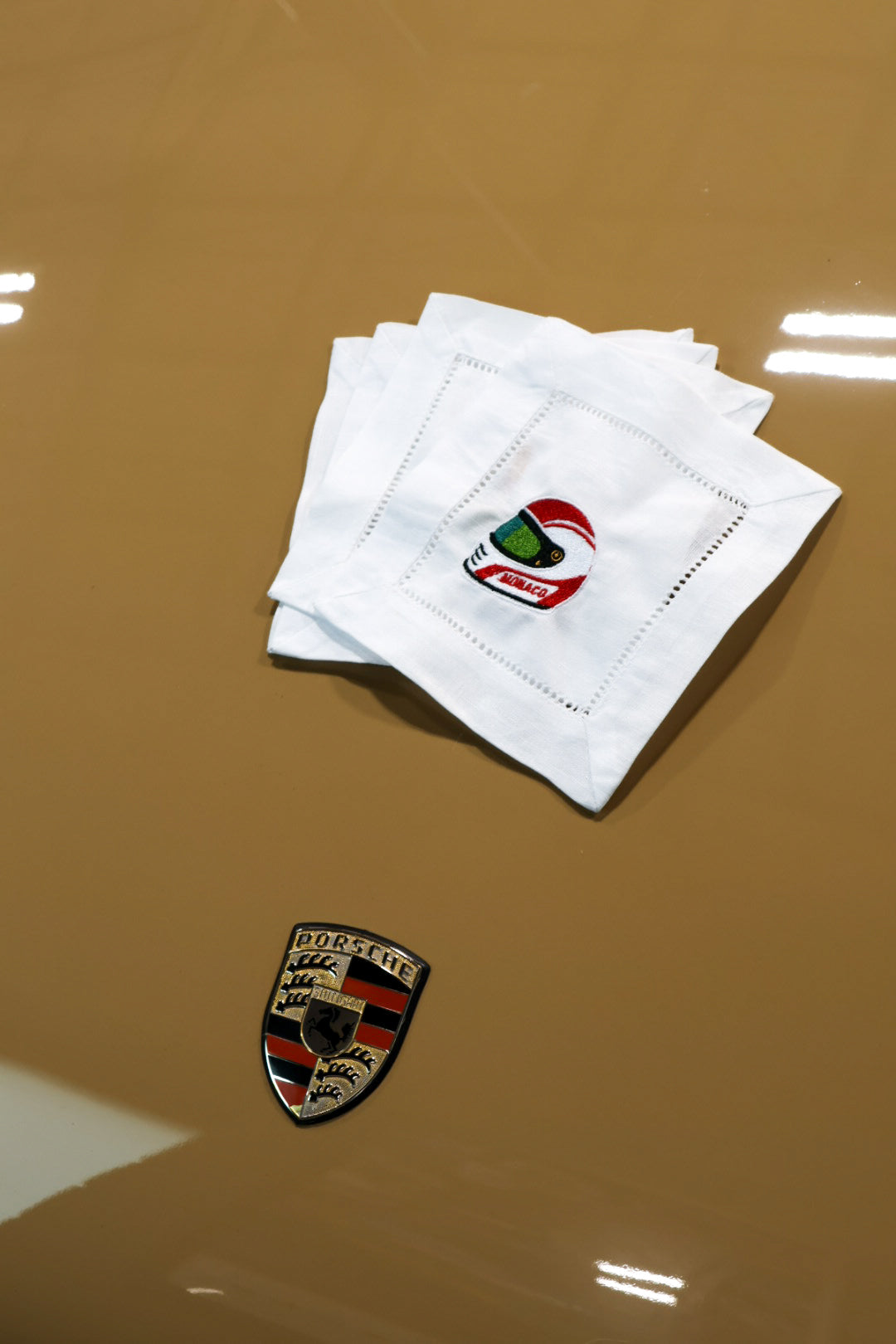 Motorsport-inspired Cocktail Napkins