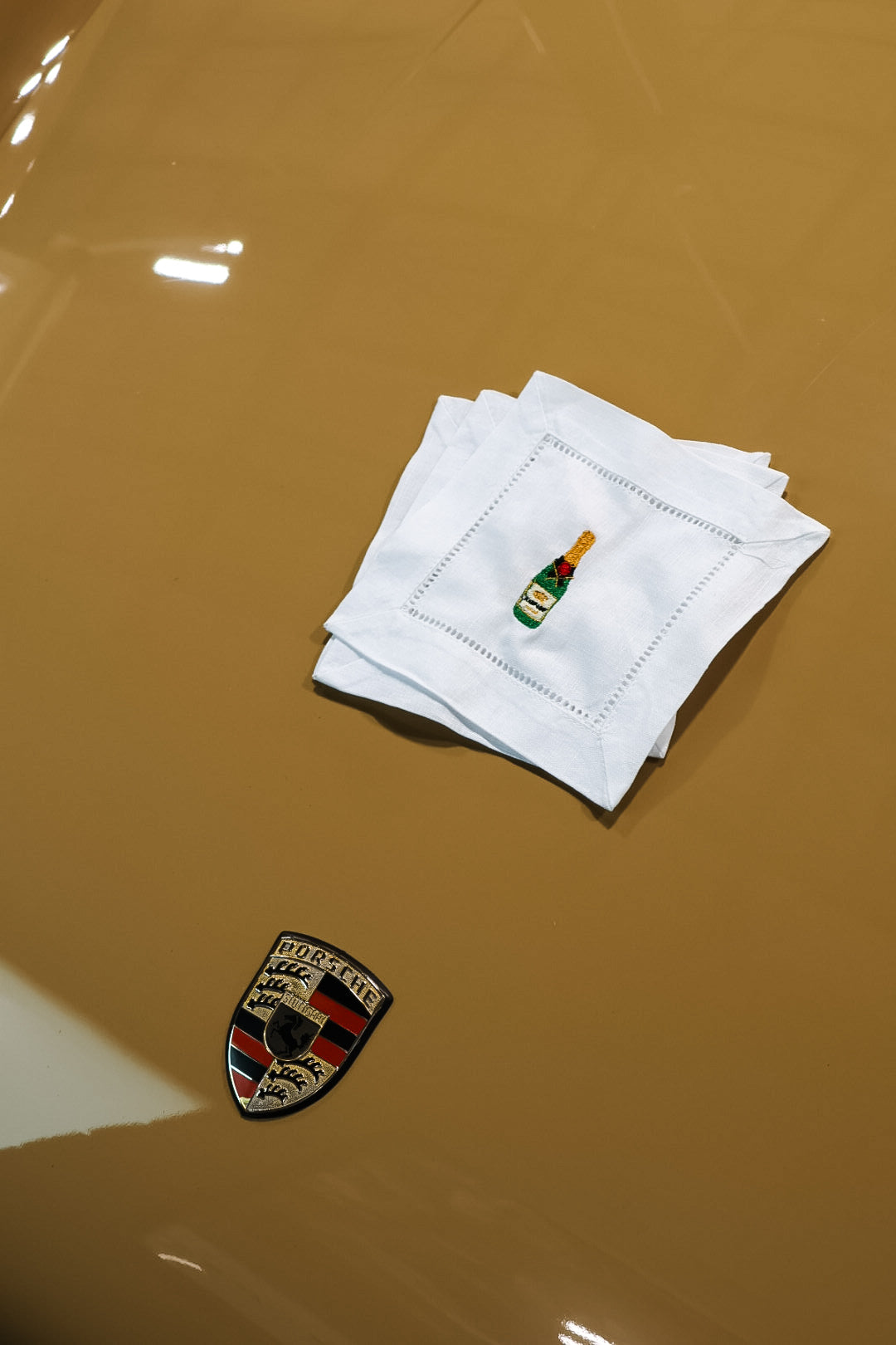 Motorsport-inspired Cocktail Napkins